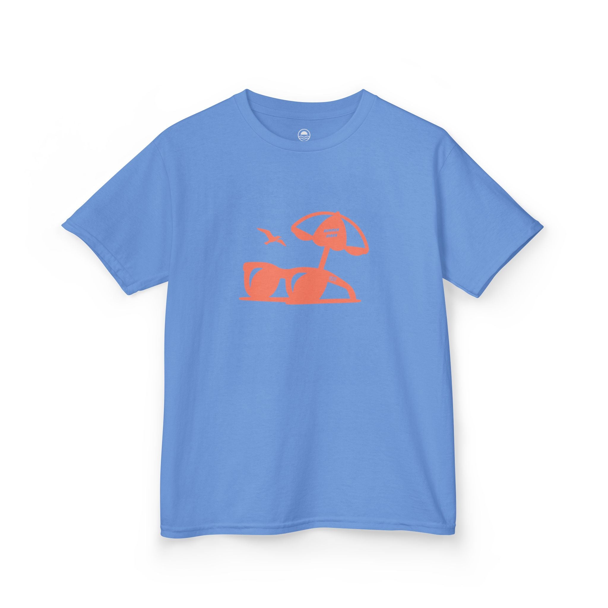 Kids Summer Tee With Sunglasses Silhouette 