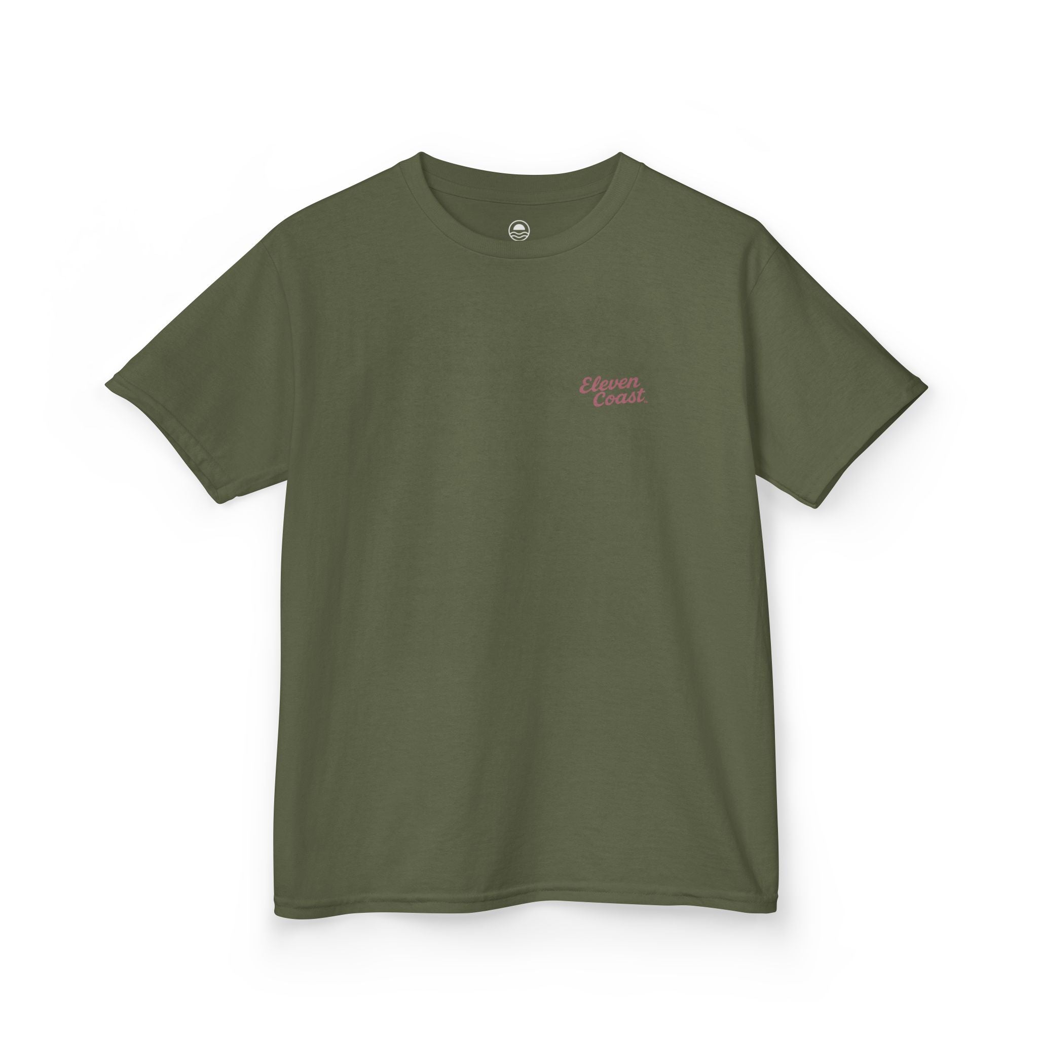 Kids Red Surfboard Tee Bold Design 