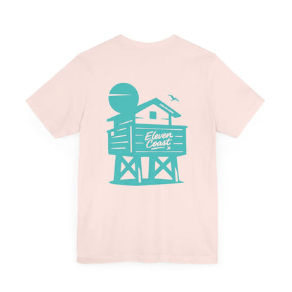 Beach Chalet Vibes T-Shirt Women Mint Aqua 