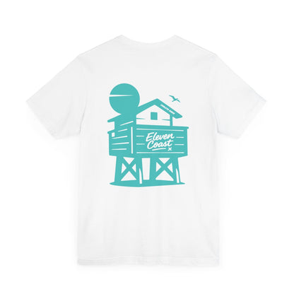 Beach Chalet Vibes T-Shirt Women Mint Aqua 