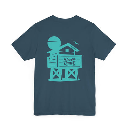 Beach Chalet Vibes T-Shirt Women Mint Aqua 