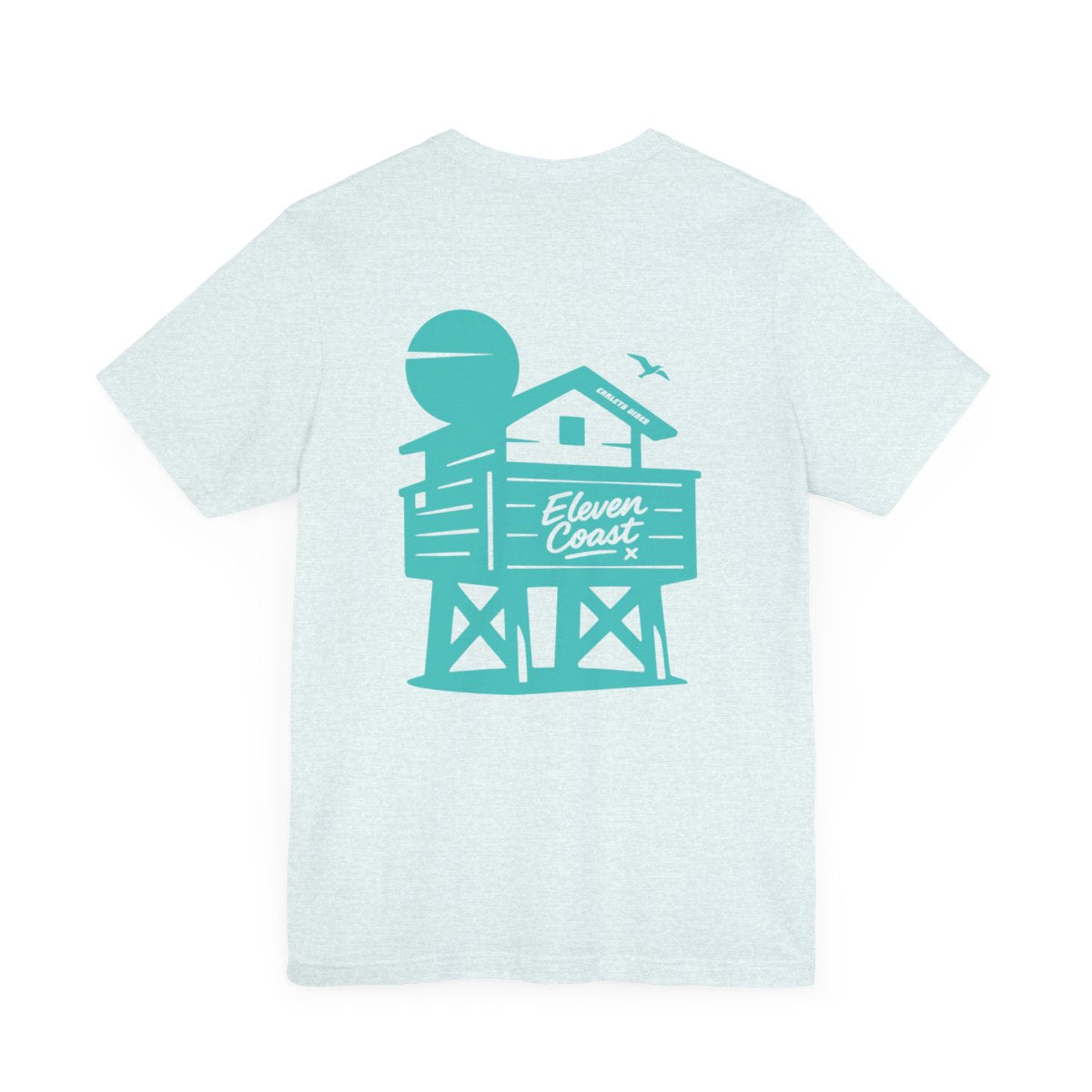 Beach Chalet Vibes T-Shirt Women Mint Aqua 