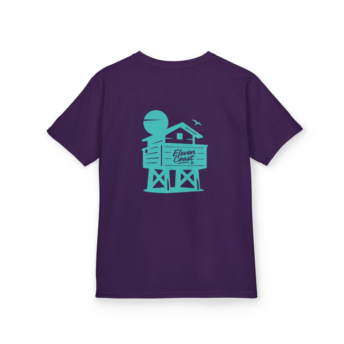 Kids Beach Chalet Tee Mint Aqua 