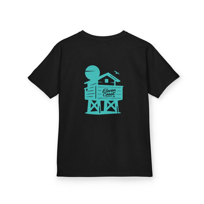 Kids Beach Chalet Tee Mint Aqua 