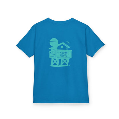 Kids Beach Chalet Tee Mint Aqua 
