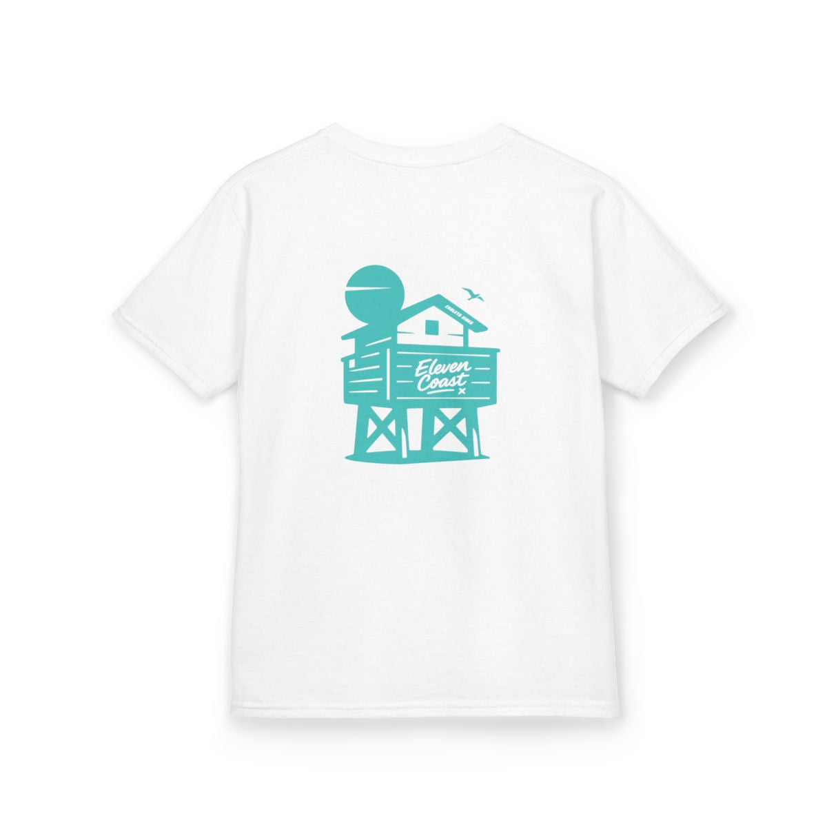 Kids Beach Chalet Tee Mint Aqua 