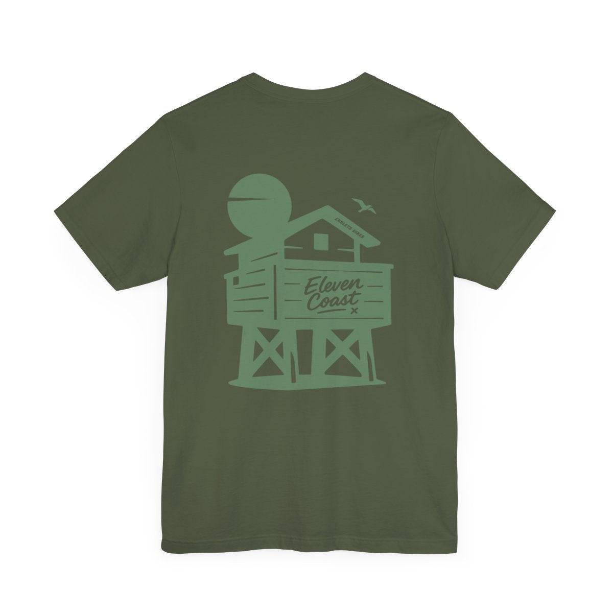Raised Beach Chalet T-Shirt For Women 