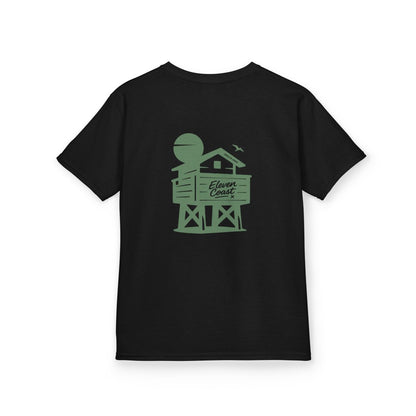 Kids Beach Chalet Tee Cactus Green 