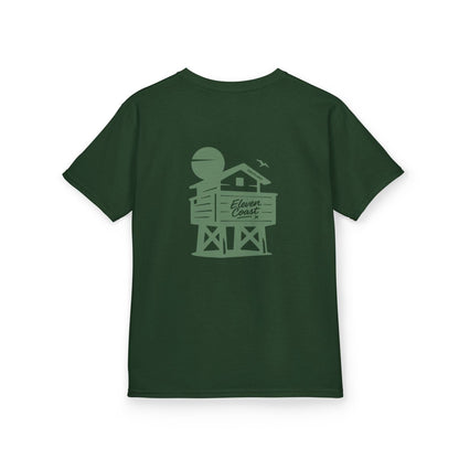 Kids Beach Chalet Tee Cactus Green 