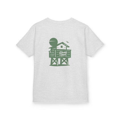 Kids Beach Chalet Tee Cactus Green 
