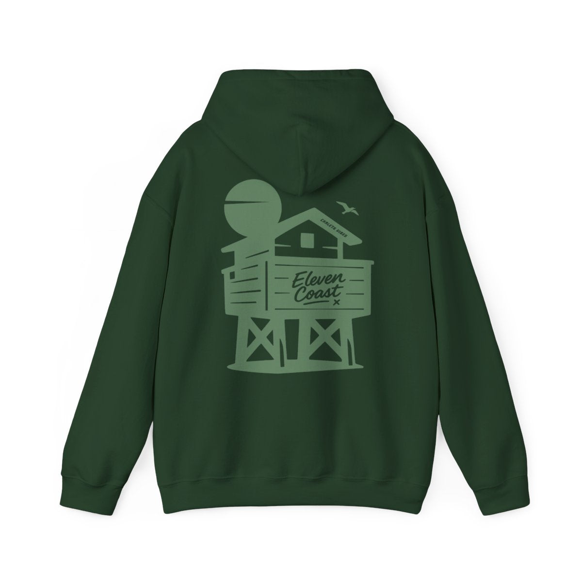 Cactus Green Chalet Hoodie For Women #en:color_forest-green,fr:couleur_vert-forêt