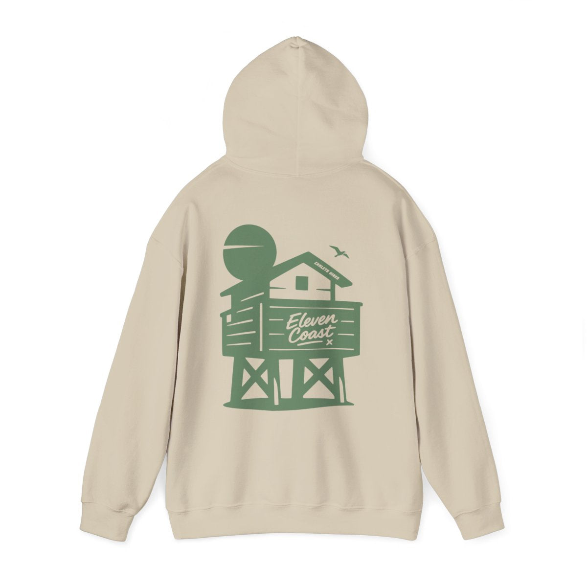 Cactus Green Chalet Hoodie For Women 