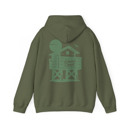 Cactus Green Chalet Hoodie For Women 
