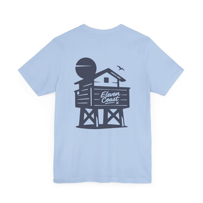 Navy Beach Chalet T-Shirt Men 