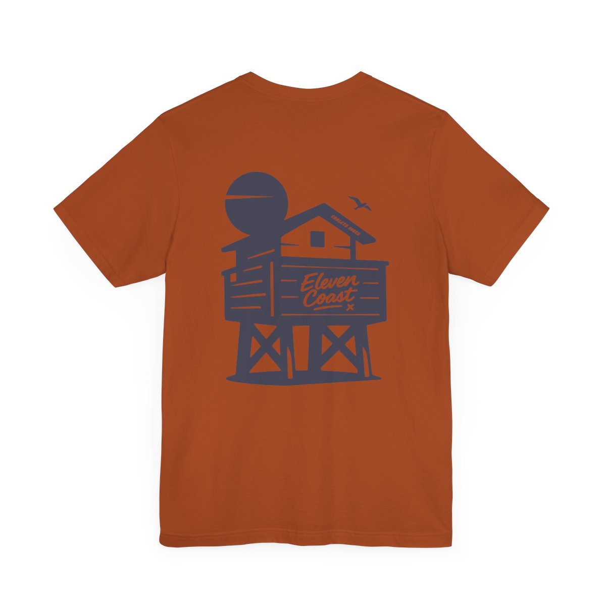 Navy Beach Chalet T-Shirt Men 