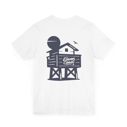 Navy Beach Chalet T-Shirt Men 