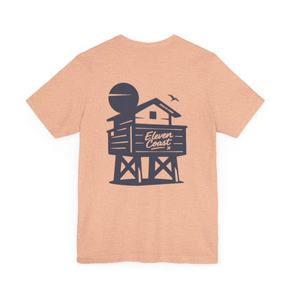 Navy Beach Chalet T-Shirt Men 