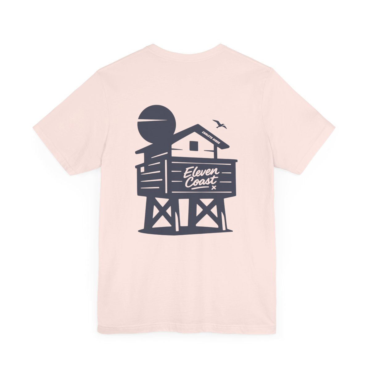 Navy Beach Chalet T-Shirt Men 