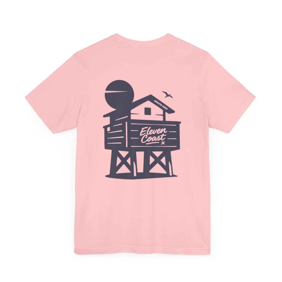 Navy Beach Chalet T-Shirt Men 