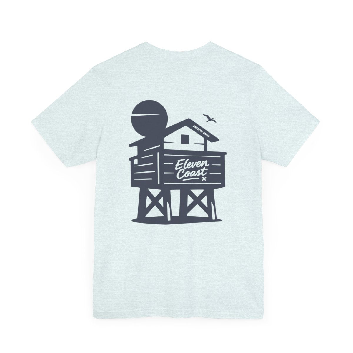 Navy Beach Chalet T-Shirt Men 