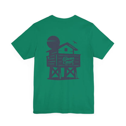 Navy Beach Chalet T-Shirt Men 