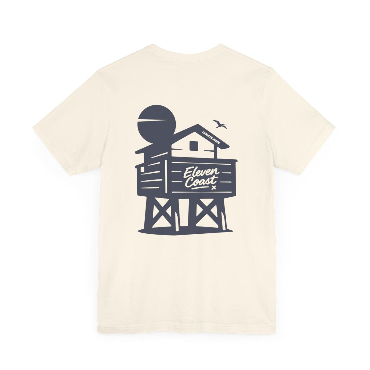 Navy Beach Chalet T-Shirt Men 