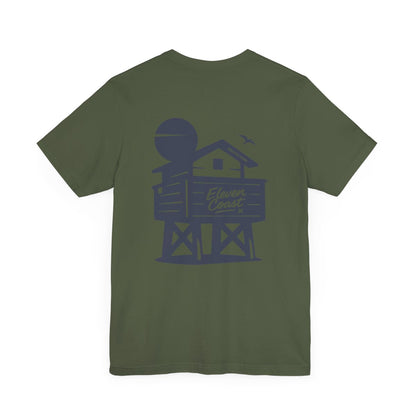 Navy Beach Chalet T-Shirt Men 