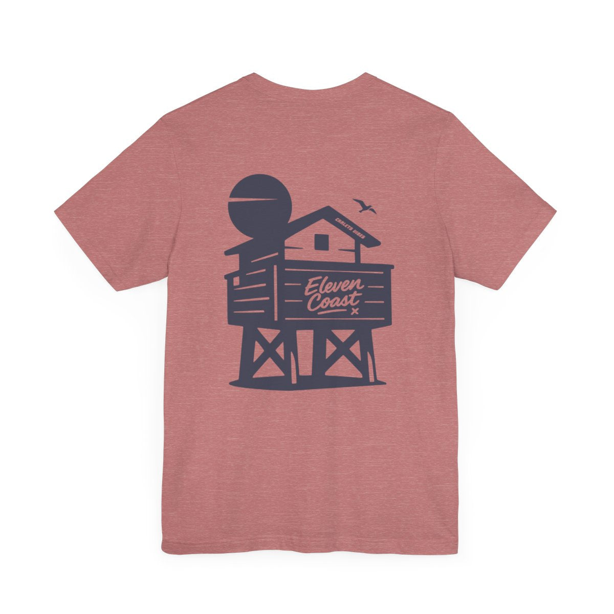 Navy Beach Chalet T-Shirt Men 