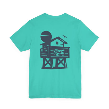 Navy Beach Chalet T-Shirt Men 