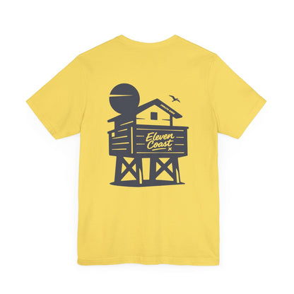 Navy Beach Chalet T-Shirt Men 