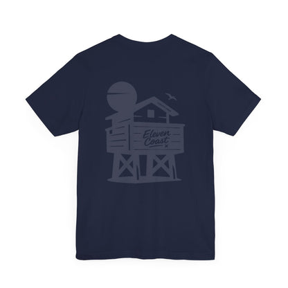 Navy Beach Chalet T-Shirt Men 