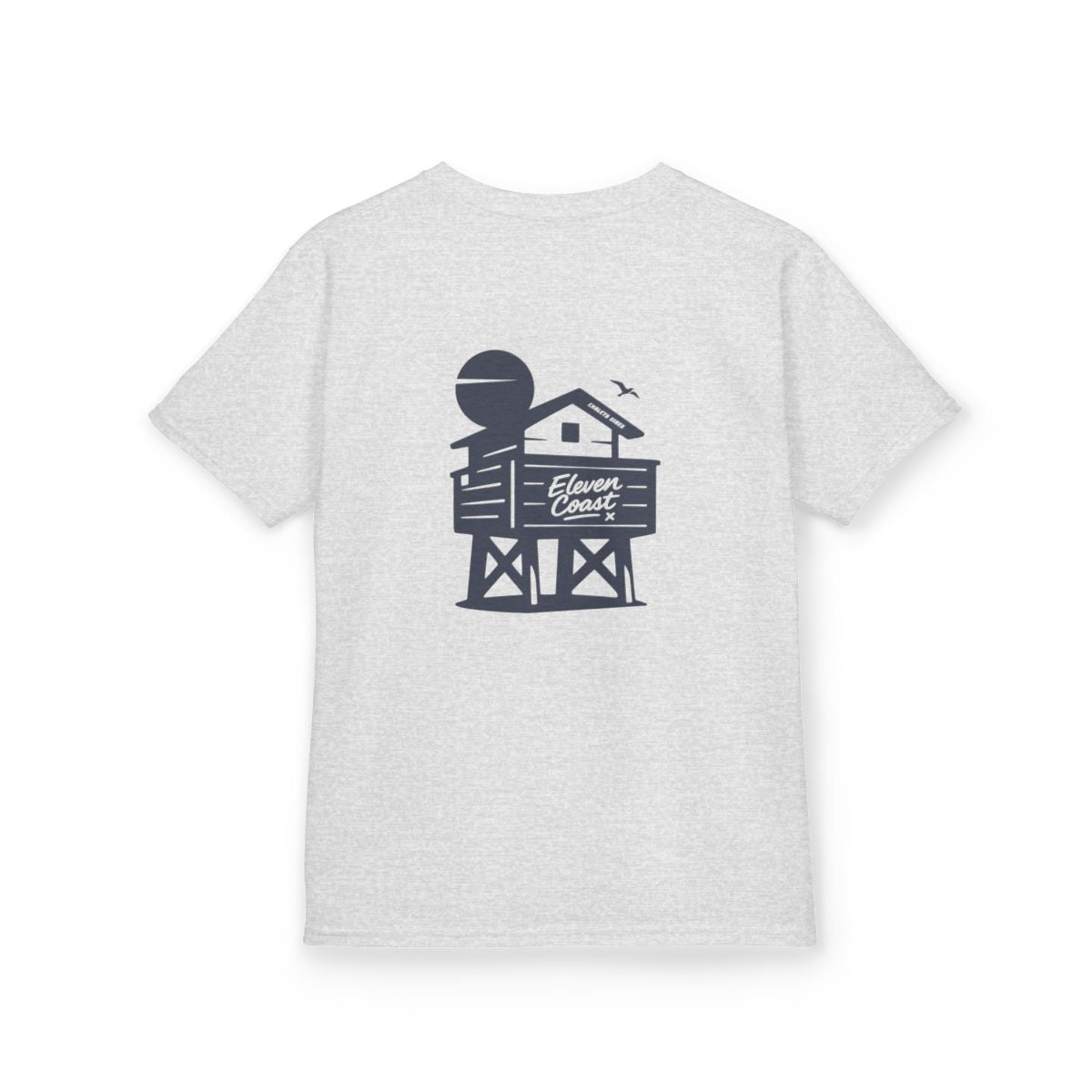 Kids Chalet T-Shirt Navy Silhouette 