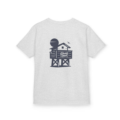 Kids Chalet T-Shirt Navy Silhouette 