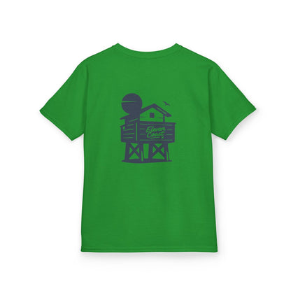 Kids Chalet T-Shirt Navy Silhouette 
