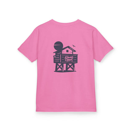 Kids Chalet T-Shirt Navy Silhouette 