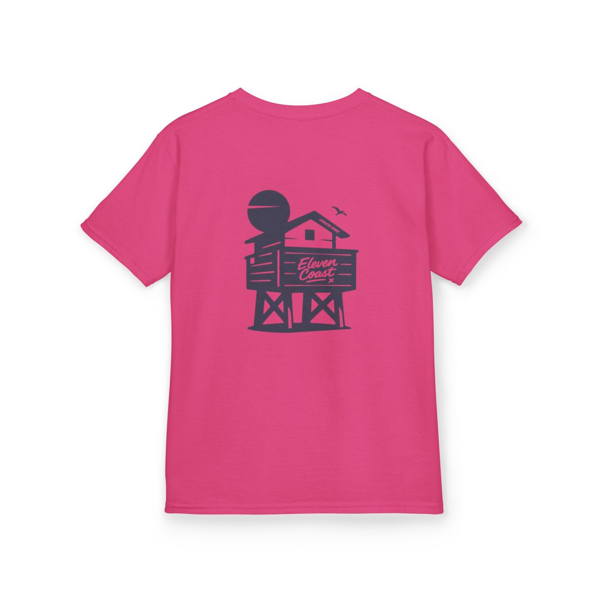Kids Chalet T-Shirt Navy Silhouette 
