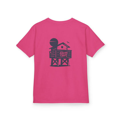 Kids Chalet T-Shirt Navy Silhouette 