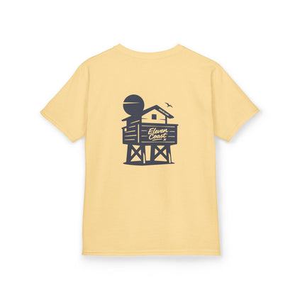 Kids Chalet T-Shirt Navy Silhouette 