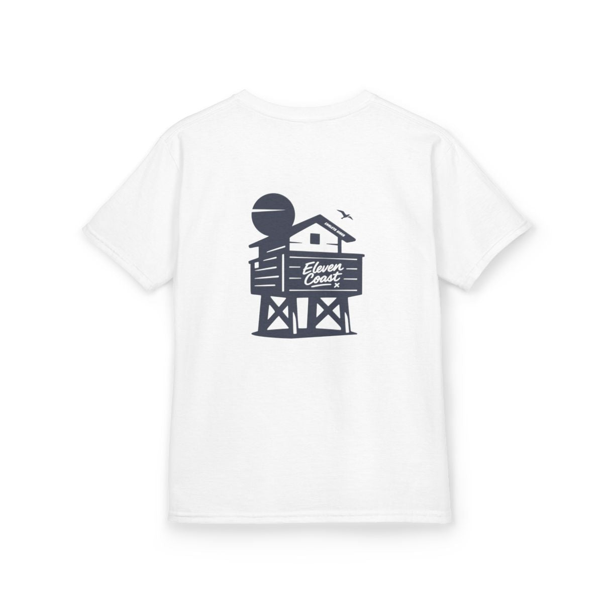 Kids Chalet T-Shirt Navy Silhouette 