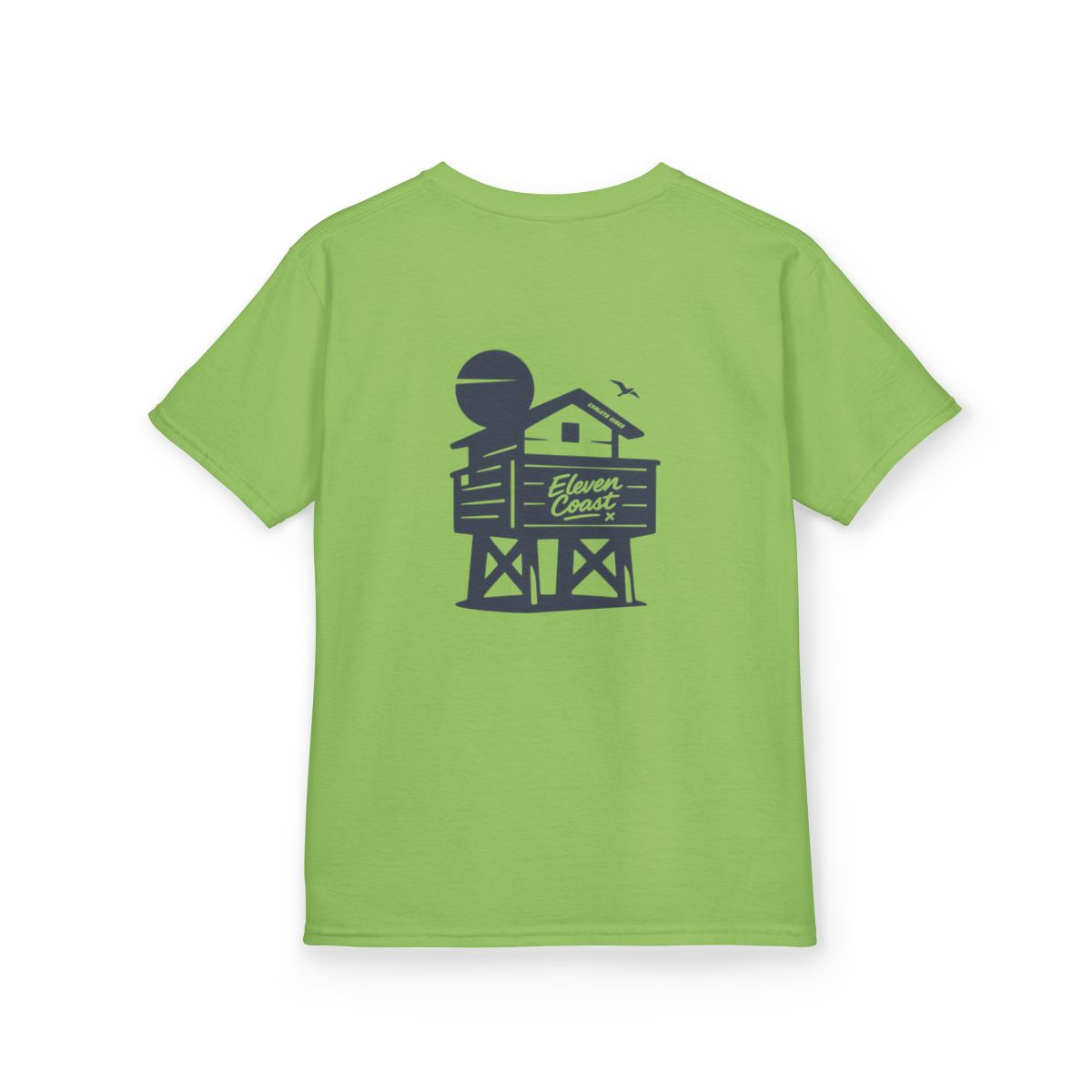 Kids Chalet T-Shirt Navy Silhouette 