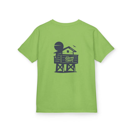 Kids Chalet T-Shirt Navy Silhouette 