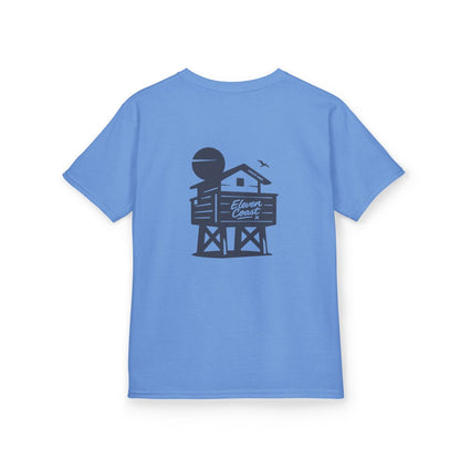 Kids Chalet T-Shirt Navy Silhouette 