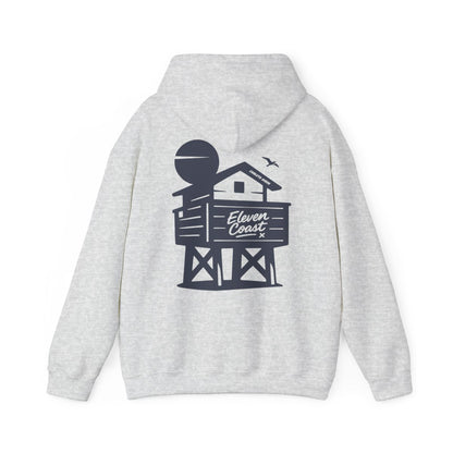Navy Beach Chalet Hoodie For Men 