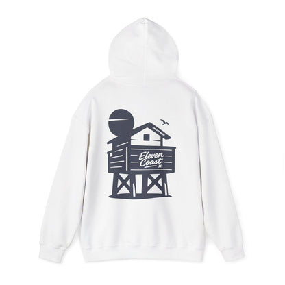 Navy Beach Chalet Hoodie For Men 