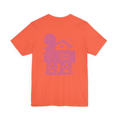 Beach Chalet Vibes Pink T-Shirt Women 