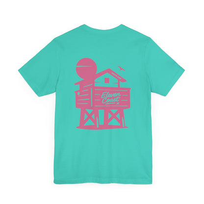 Beach Chalet Vibes Pink T-Shirt Women 