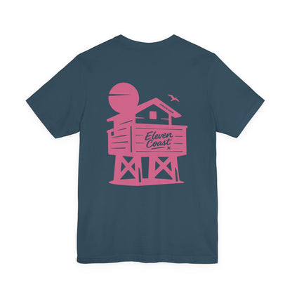Women’s Pop Pink Chalet Vibes T-Shirt 