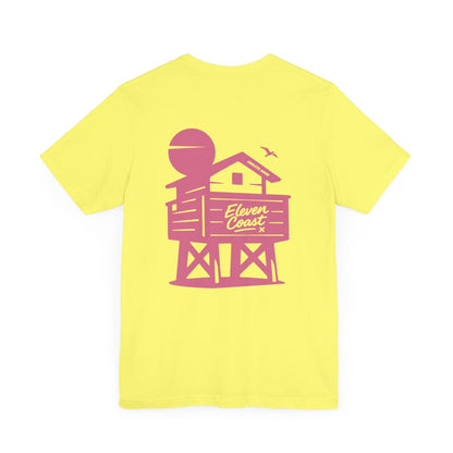 Beach Chalet Vibes Pink T-Shirt Women 