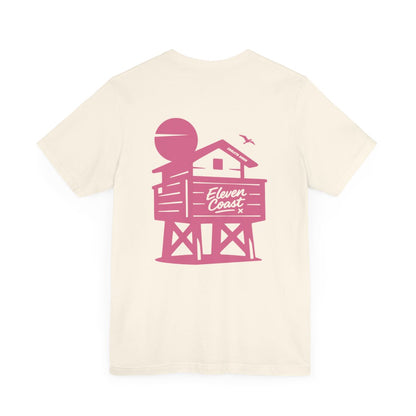 Beach Chalet Vibes Pink T-Shirt Women 
