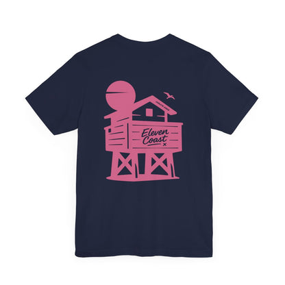 Beach Chalet Vibes Pink T-Shirt Women 